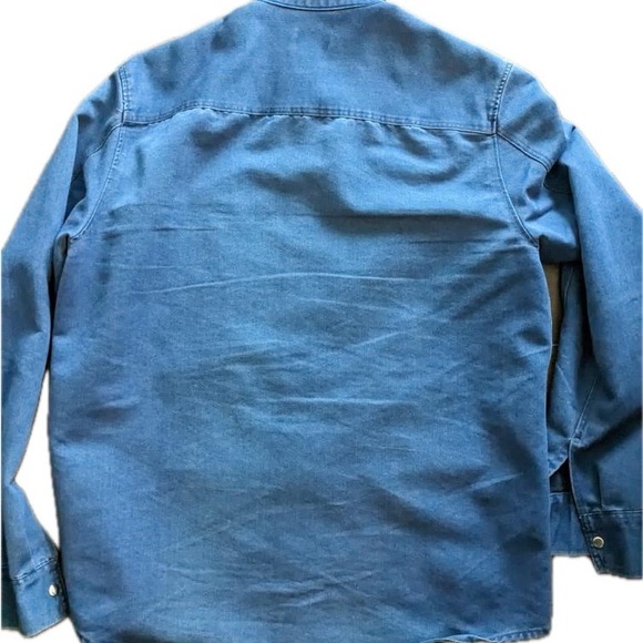 H&M denim style zipper shirt - Picture 2 of 2